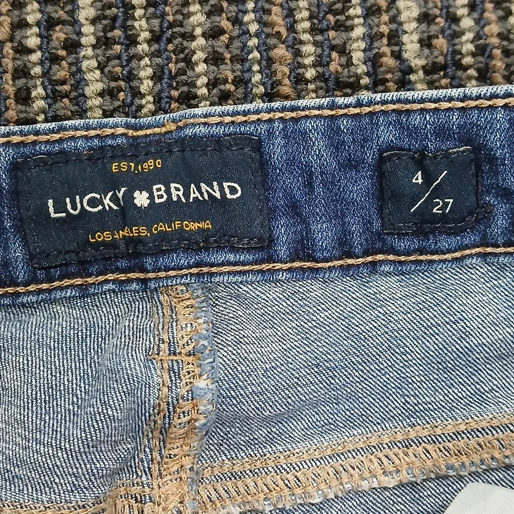 Lucky Brand Sweet Straight Jeans Size 4 - Picture 4 of 8